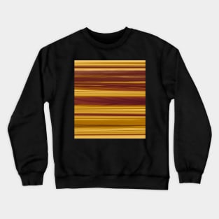 Bold copper stripes Crewneck Sweatshirt